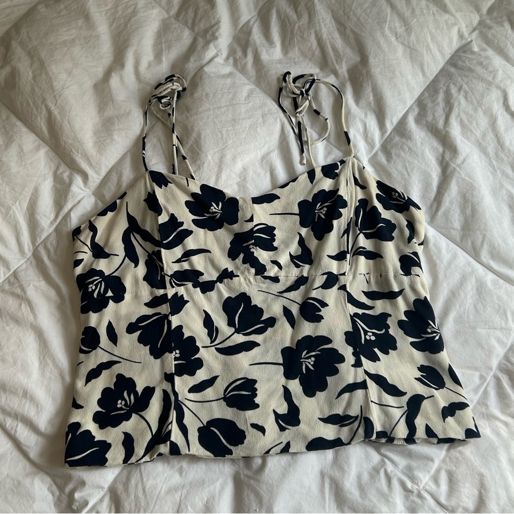 Floral Print Women's Top